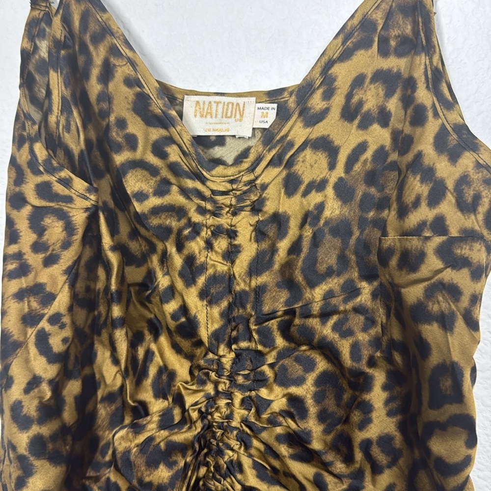 Nation Ltd. Cheetah Print Tank View 5